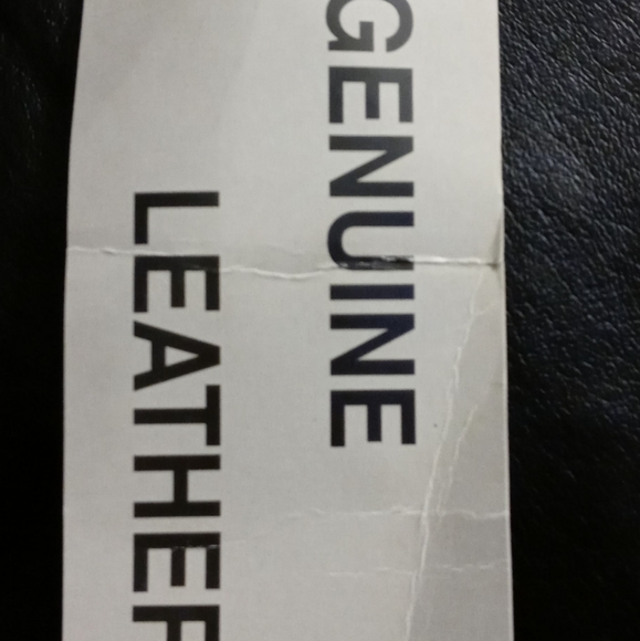 JL Studio Women Plus Size 34W, Black Long Leather Skirt - Picture 4 of 13